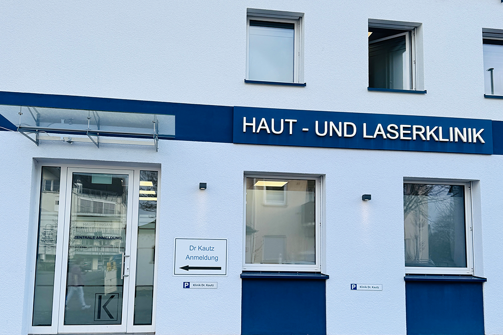 Anmeldung der Hautarztpraxis und Laserklinik Dres. Kautz in Konz